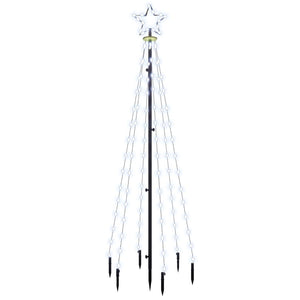 vidaXL Christmas Tree Decoration Holiday Xmas Tree Lights with Spikes LEDs-26