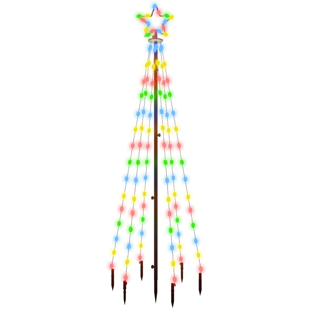 vidaXL Christmas Tree Decoration Holiday Xmas Tree Lights with Spikes LEDs-38