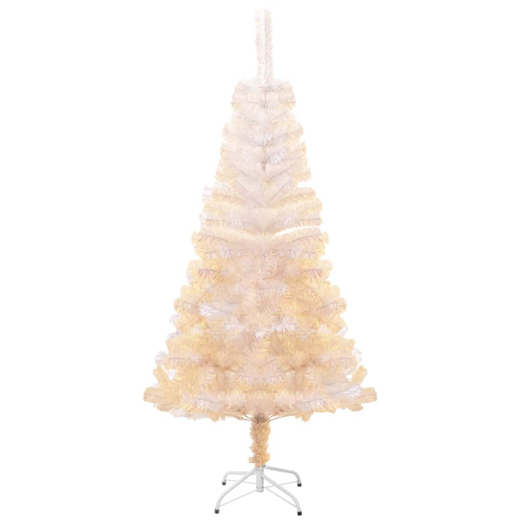 vidaXL Christmas Tree Artificial Xmas Tree with Stand and Iridescent Tips PVC-51