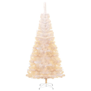 vidaXL Christmas Tree Artificial Xmas Tree with Stand and Iridescent Tips PVC-36