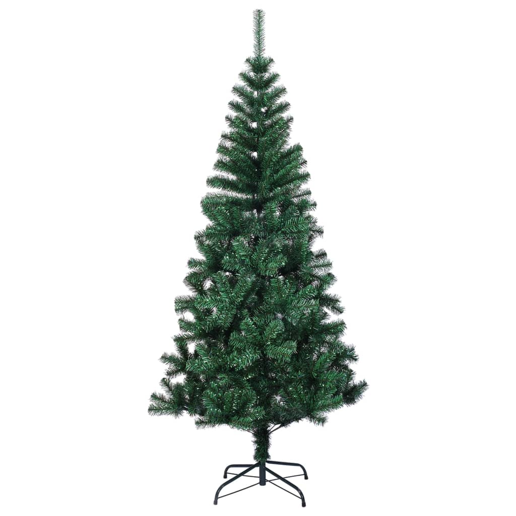 vidaXL Christmas Tree Artificial Xmas Tree with Stand and Iridescent Tips PVC-24