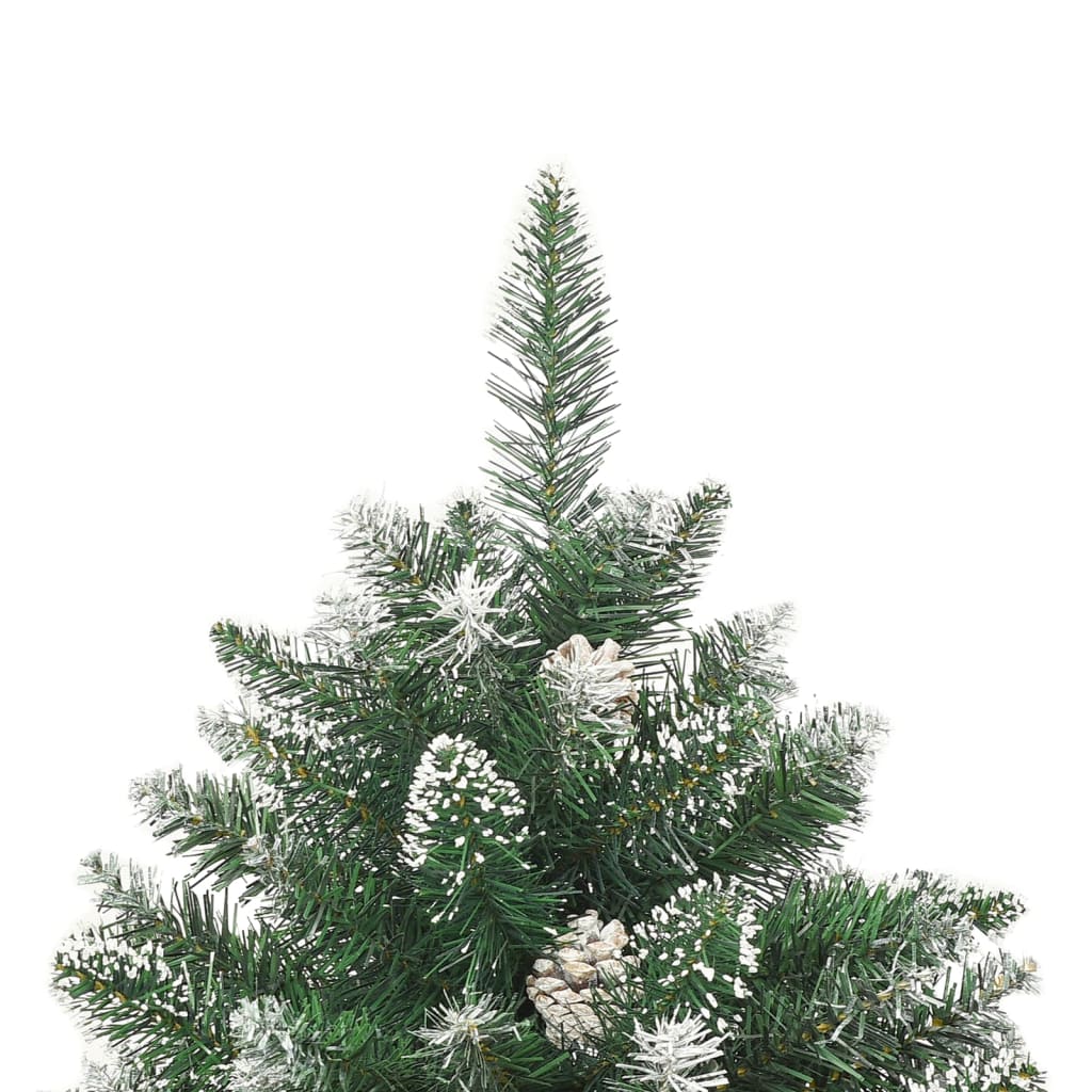 vidaXL Christmas Tree Decoration Artificial Xmas Tree with Steel Stand PVC-23