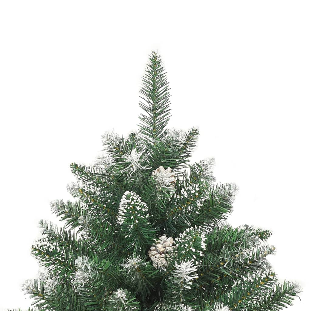 vidaXL Christmas Tree Decoration Artificial Xmas Tree with Steel Stand PVC-14