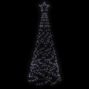 vidaXL Christmas Cone Tree Holiday Xmas Seasonal Ornament Decoration 200 LEDs-13