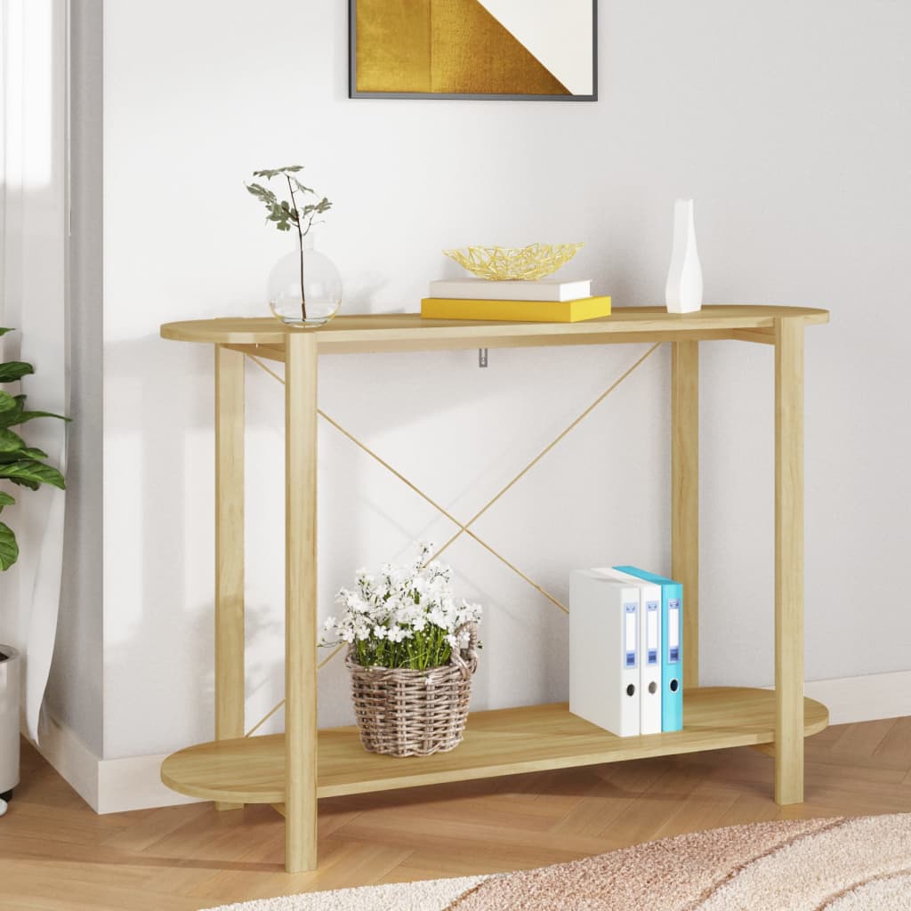 vidaXL Console Table Hallway Entryway Table Narrow Side Table Engineered Wood-10