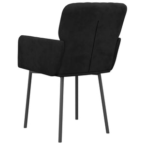 vidaXL Dining Chairs 2 Pcs Accent Upholstered Chair for Living Room Velvet-6