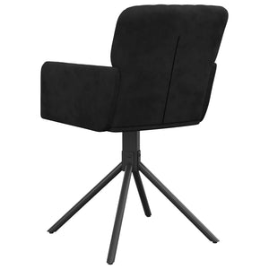 vidaXL Swivel Dining Chairs 2 Pcs Modern Accent Upholstered Side Chair Velvet-5