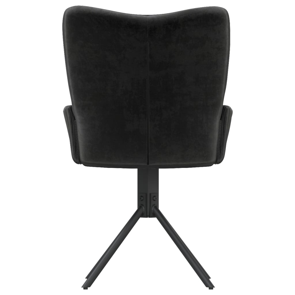 vidaXL Swivel Dining Chairs 2 Pcs Upholstered Accent Leisure Side Chair Velvet-21