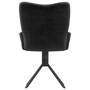vidaXL Swivel Dining Chairs 2 Pcs Upholstered Accent Leisure Side Chair Velvet-21