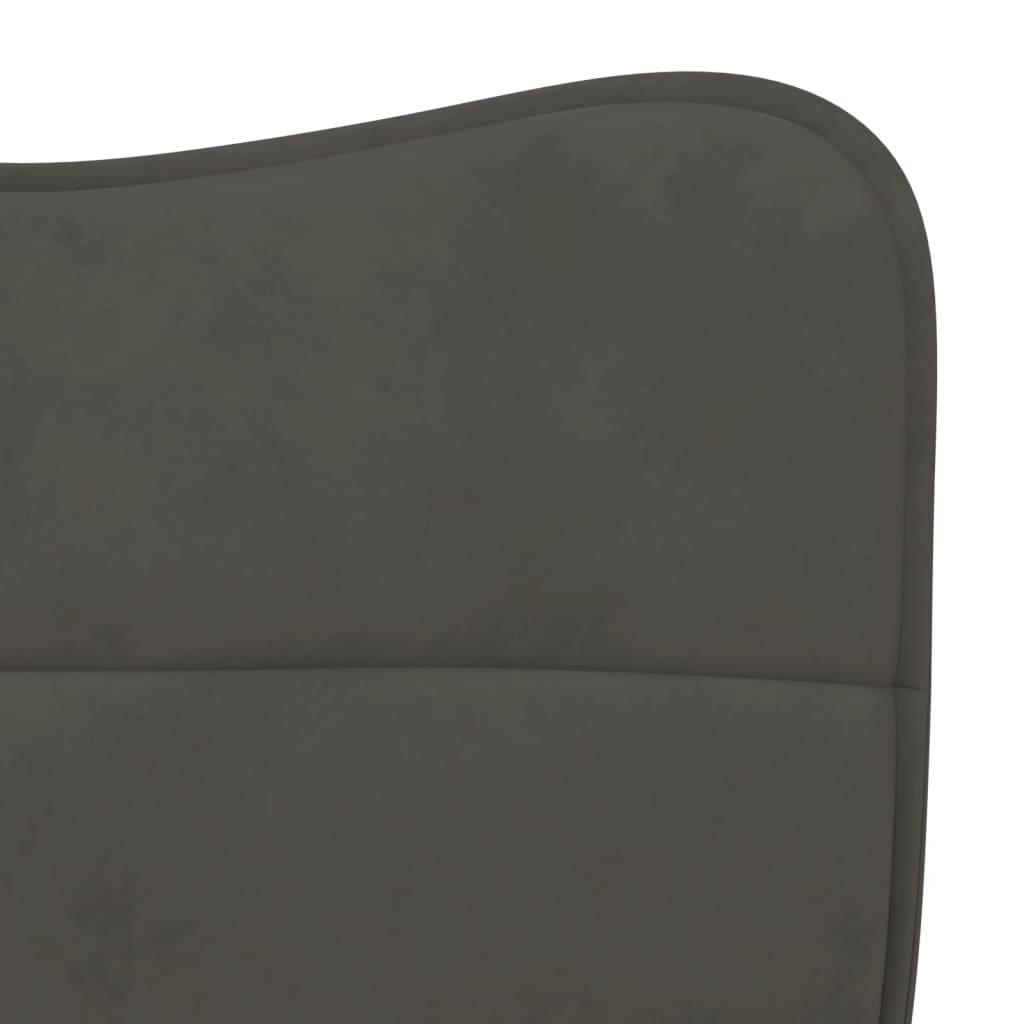 vidaXL Dining Chairs 2 Pcs Accent Upholstered Chair for Living Room Velvet-22