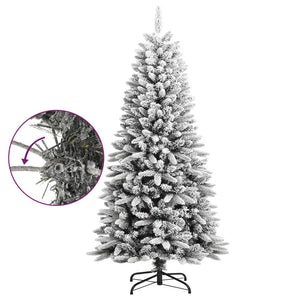 vidaXL Christmas Tree Decoration Artificial Xmas Tree with Stand Green PVC-29