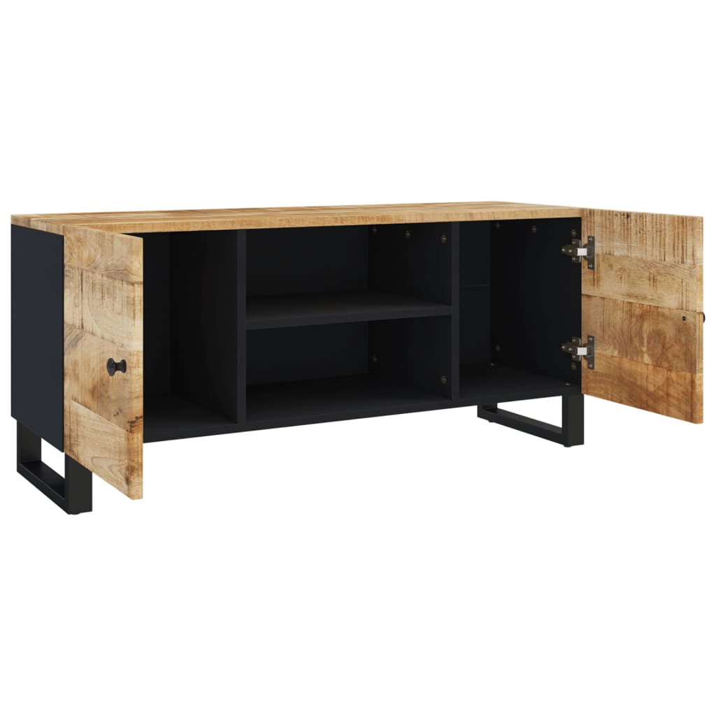 vidaXL TV Stand 41.3"x13"x18.1" Solid Wood Mango-7