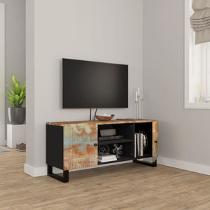 vidaXL TV Stand 41.3"x13"x18.1" Solid Wood Reclaimed-1