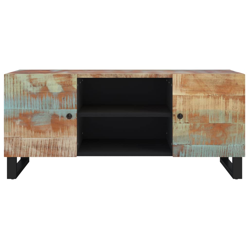 vidaXL TV Stand 41.3"x13"x18.1" Solid Wood Reclaimed-4