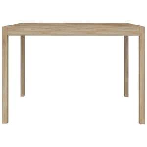 vidaXL Dining Table 43.3"x27.6"x29.5" Solid Wood Acacia-2