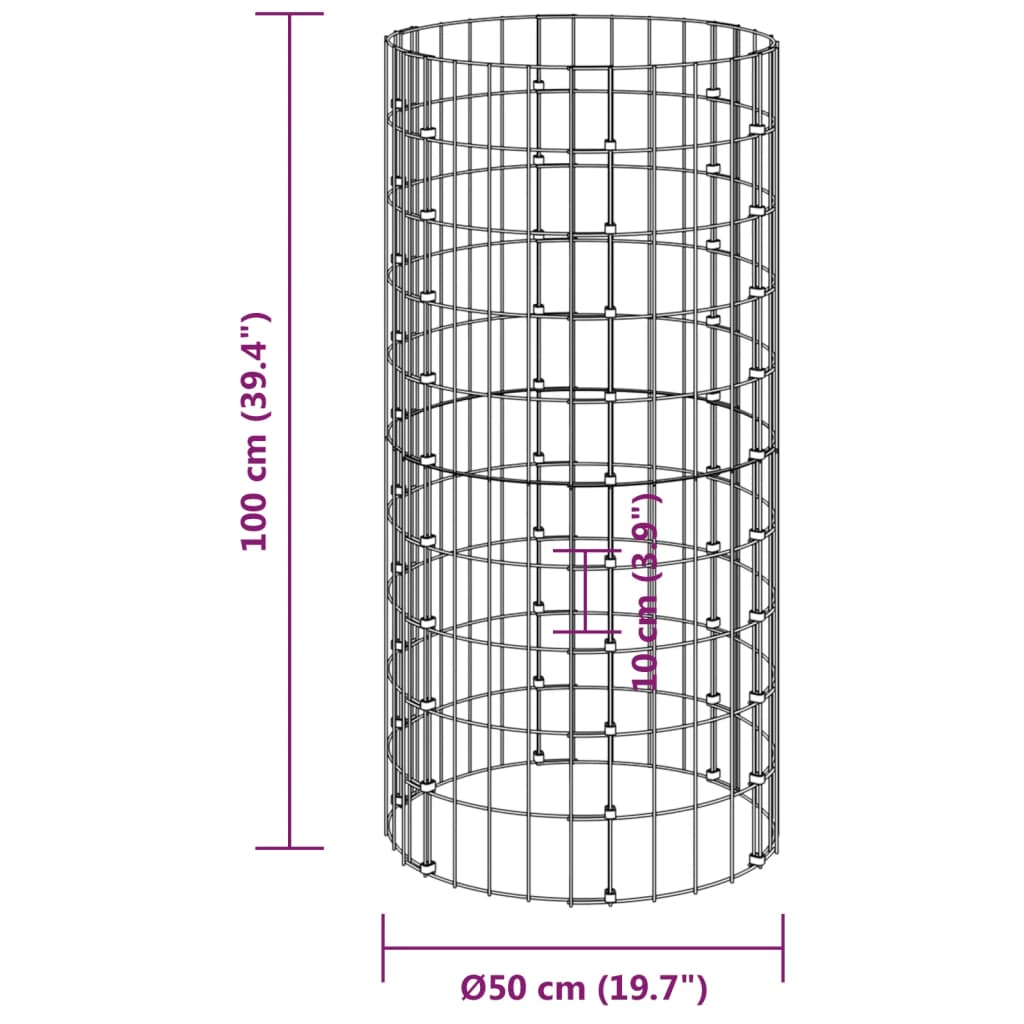 vidaXL Composter Garden Outdoor Storage Recycling Compost Bin Galvanized Steel-9