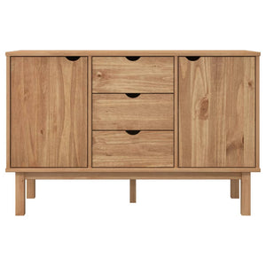 vidaXL Cabinet Storage Console Sideboard for Living Room OTTA Solid Wood Pine-18