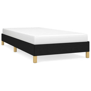 vidaXL Bed Frame Upholstered Platform Bed with Wooden Slats Support Fabric-38