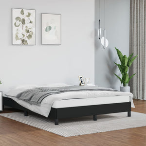 vidaXL Bed Frame Upholstered Platform Bed Base Frame for Bedroom Faux Leather-37