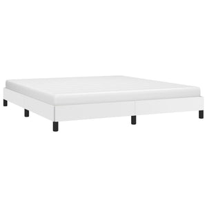 vidaXL Bed Frame Upholstered Platform Bed Base Frame for Bedroom Faux Leather-30