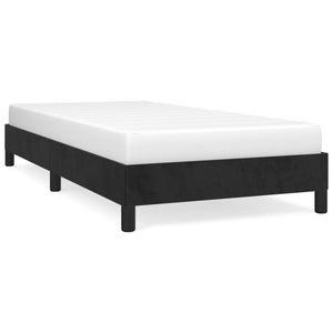 vidaXL Bed Frame Upholstered Platform Bed with Wooden Slats Support Velvet-63