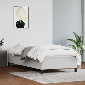 vidaXL Bed Frame Upholstered Platform Bed Base Frame for Bedroom Faux Leather-39