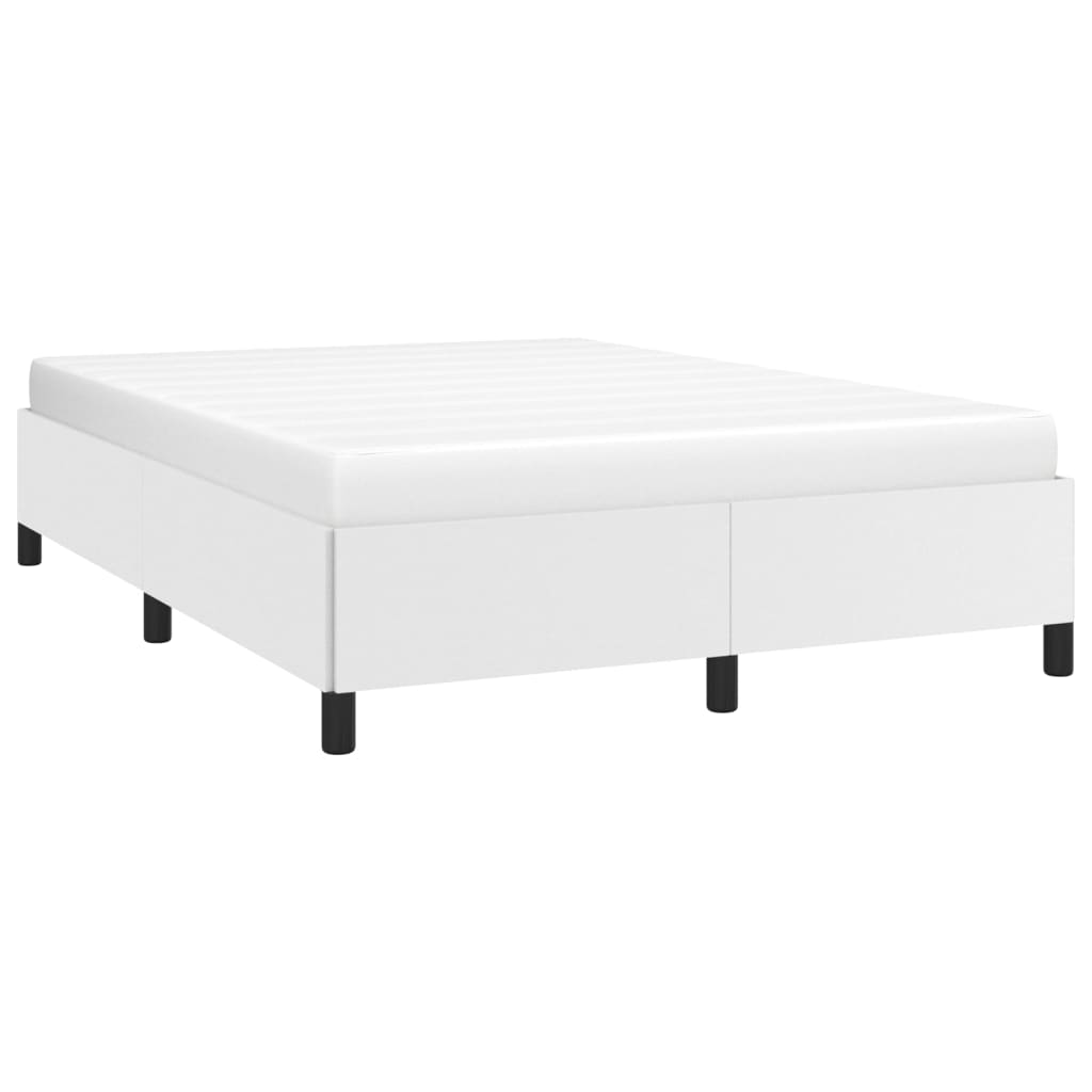 vidaXL Bed Frame Upholstered Platform Bed Base Frame for Bedroom Faux Leather-3