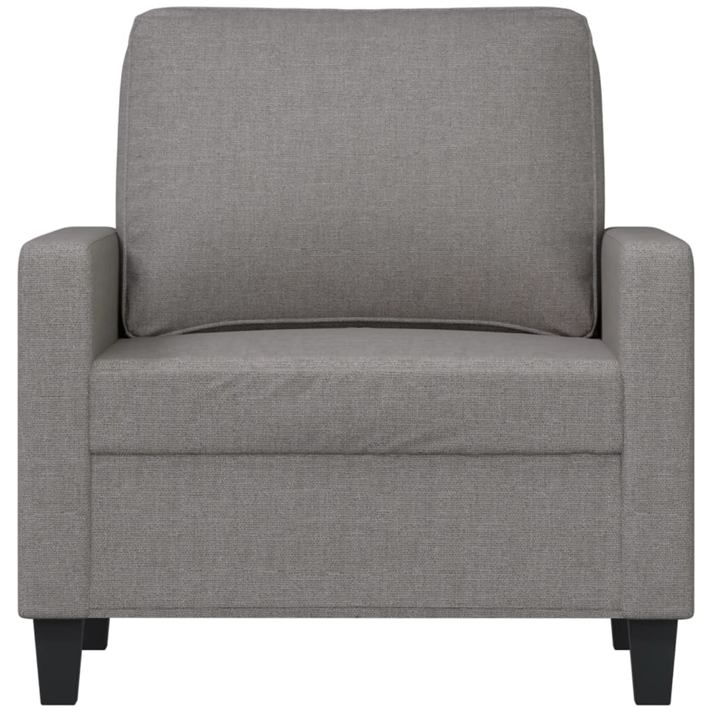 vidaXL 3-Seater Sofa Dark Gray 82.7" Fabric-28