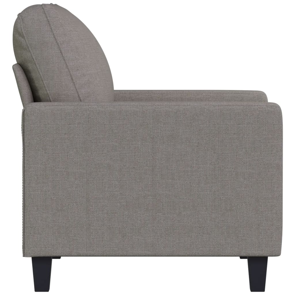 vidaXL 3-Seater Sofa Dark Gray 82.7" Fabric-36