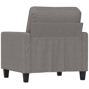 vidaXL 3-Seater Sofa Dark Gray 82.7" Fabric-43