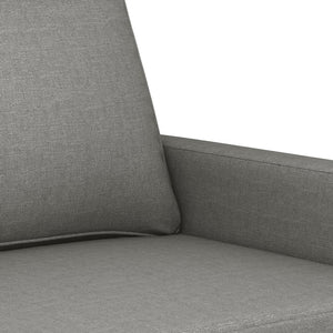 vidaXL 3-Seater Sofa Dark Gray 82.7" Fabric-70