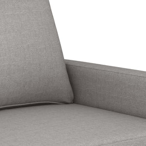 vidaXL 3-Seater Sofa Dark Gray 82.7" Fabric-54