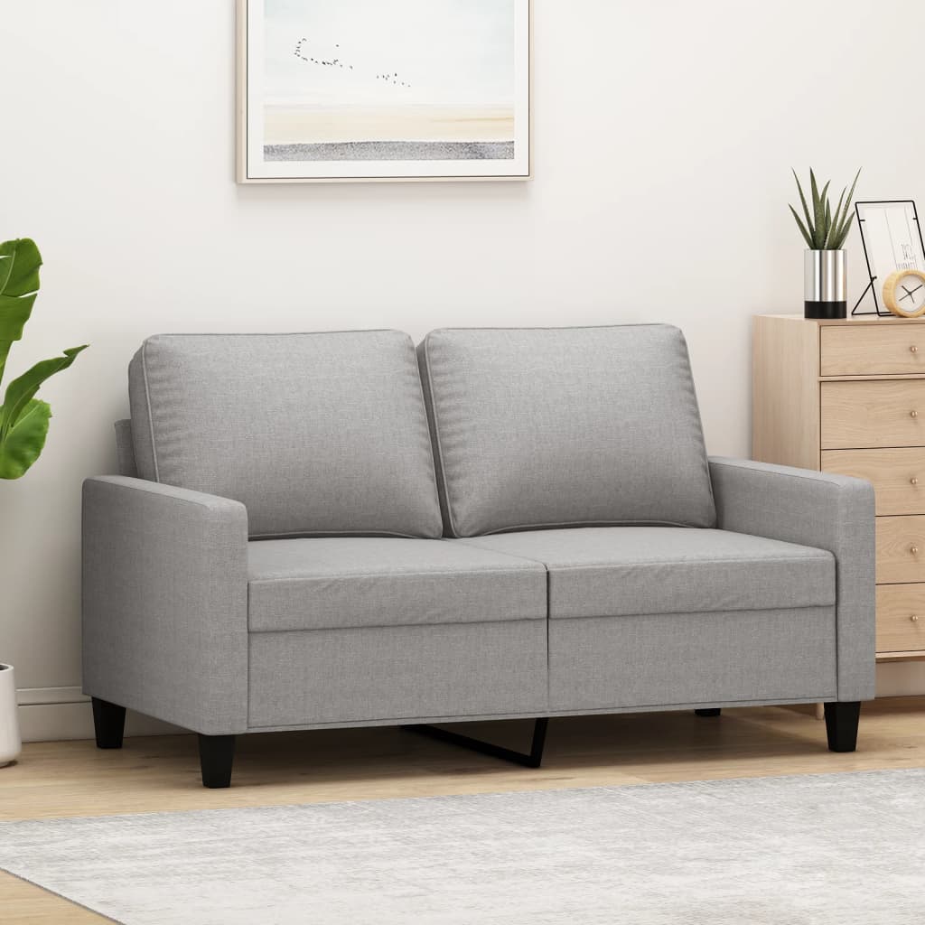 vidaXL 3-Seater Sofa Dark Gray 82.7" Fabric-17