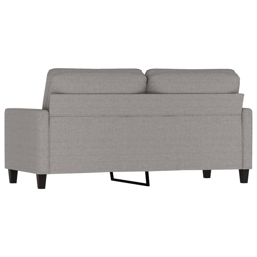 vidaXL 3-Seater Sofa Dark Gray 82.7" Fabric-6