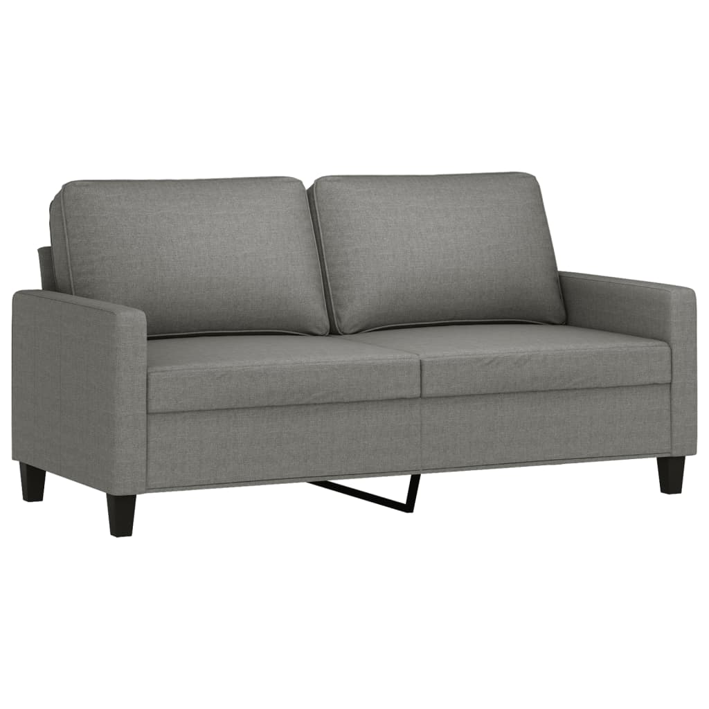 vidaXL 3-Seater Sofa Dark Gray 82.7" Fabric-30