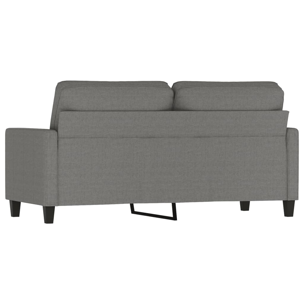 vidaXL 3-Seater Sofa Dark Gray 82.7" Fabric-65