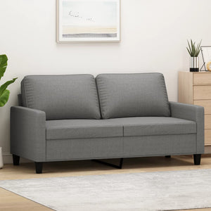 vidaXL 3-Seater Sofa Dark Gray 82.7" Fabric-37