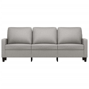 vidaXL 3-Seater Sofa Dark Gray 82.7" Fabric-38