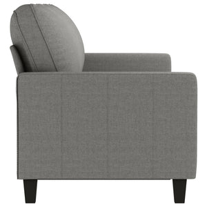 vidaXL 3-Seater Sofa Dark Gray 82.7" Fabric-16