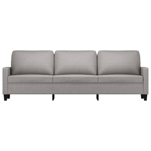 vidaXL 3-Seater Sofa Dark Gray 82.7" Fabric-67