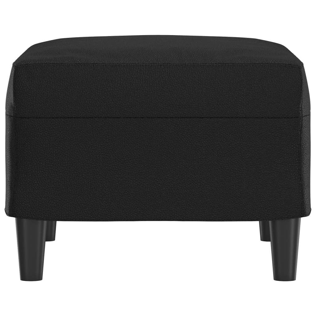 vidaXL Footstool Modern Ottoman Footrest for Living Room Bedroom Faux Leather-10