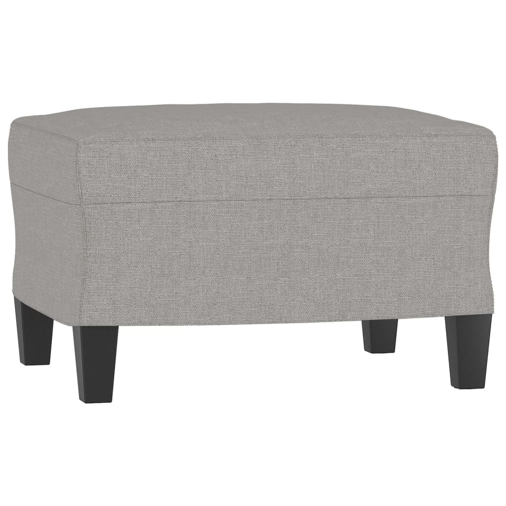 vidaXL Footstool Dark Gray 23.6"x19.7"x16.1" Fabric-3