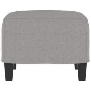 vidaXL Footstool Dark Gray 23.6"x19.7"x16.1" Fabric-27