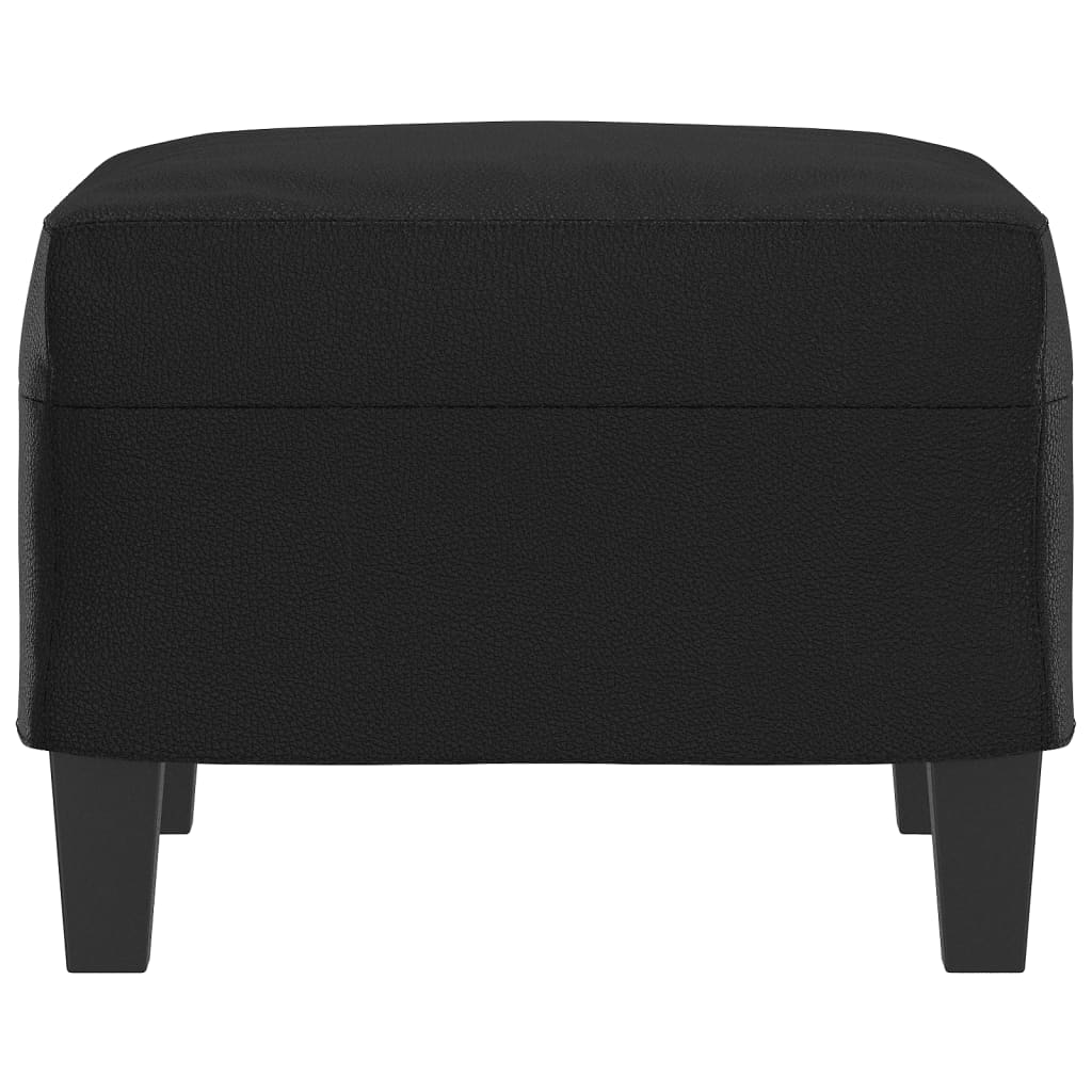 vidaXL Footstool Modern Ottoman Footrest for Living Room Bedroom Faux Leather-10