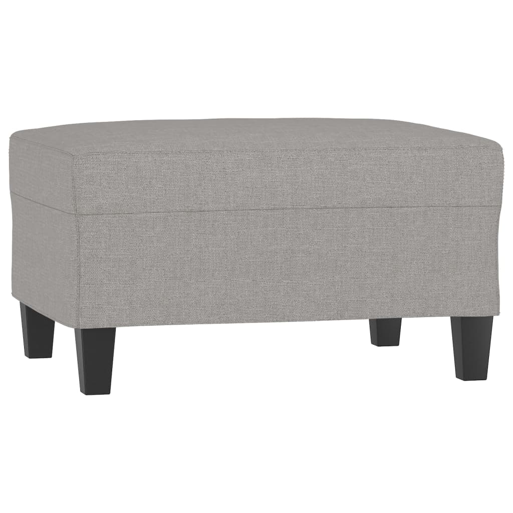 vidaXL Footstool Dark Gray 23.6"x19.7"x16.1" Fabric-16