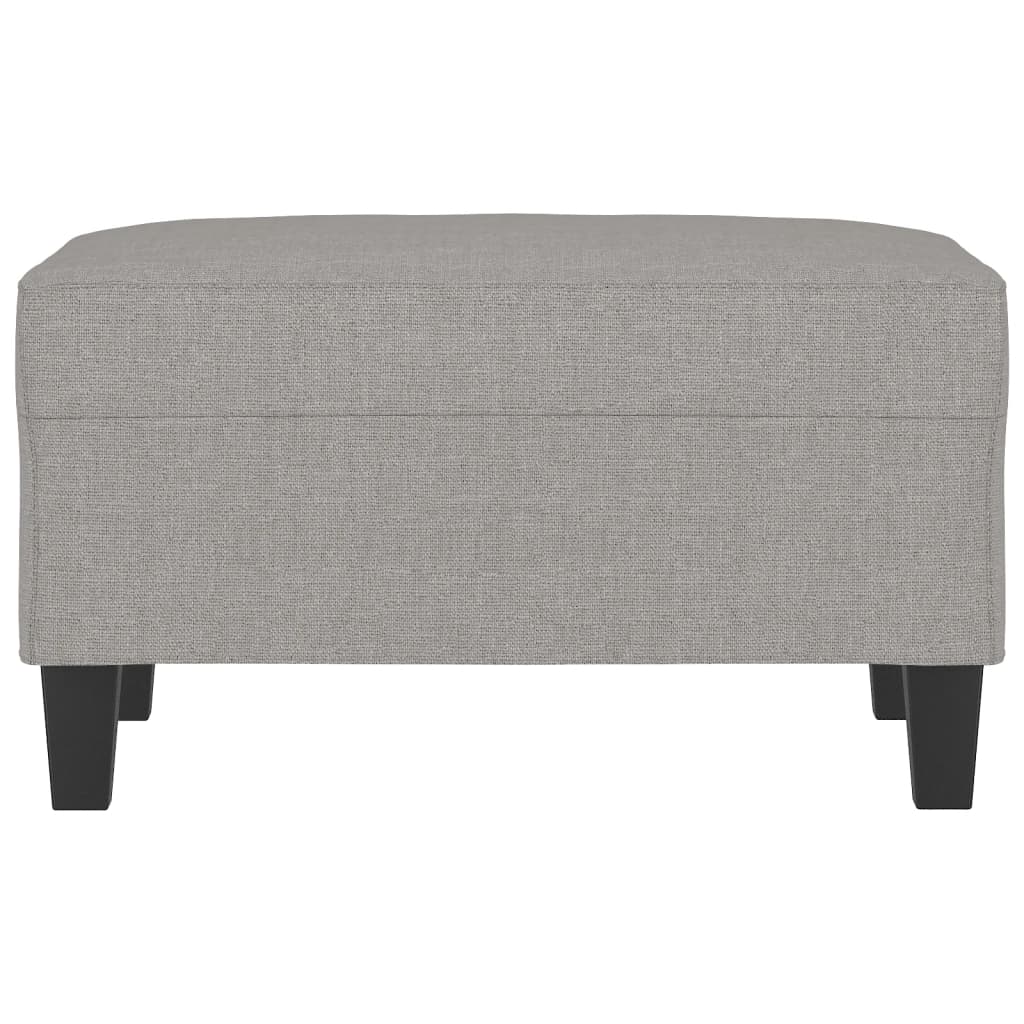 vidaXL Footstool Dark Gray 23.6"x19.7"x16.1" Fabric-9