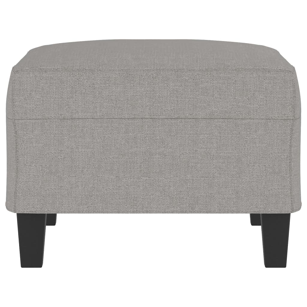 vidaXL Footstool Dark Gray 23.6"x19.7"x16.1" Fabric-12