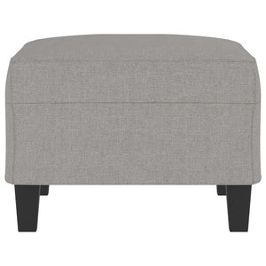 vidaXL Footstool Dark Gray 23.6"x19.7"x16.1" Fabric-12