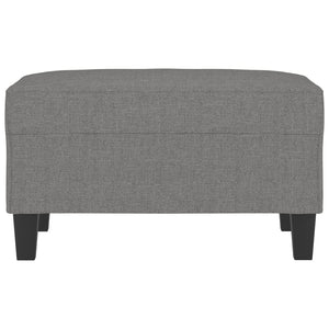 vidaXL Footstool Dark Gray 23.6"x19.7"x16.1" Fabric-23