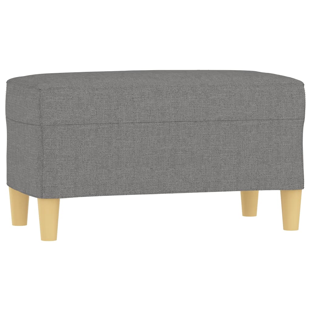 vidaXL Bench Upholstered Ottoman Bench with Padded Seat for Bedroom Fabric-7